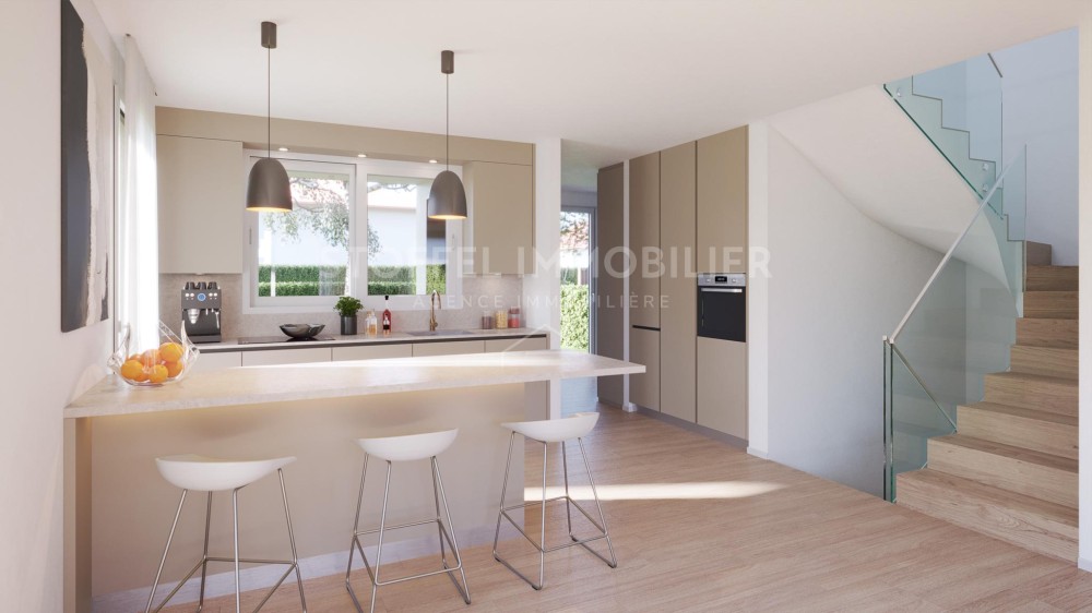 6-room semi-detached villa with 4 bedrooms – Villa C