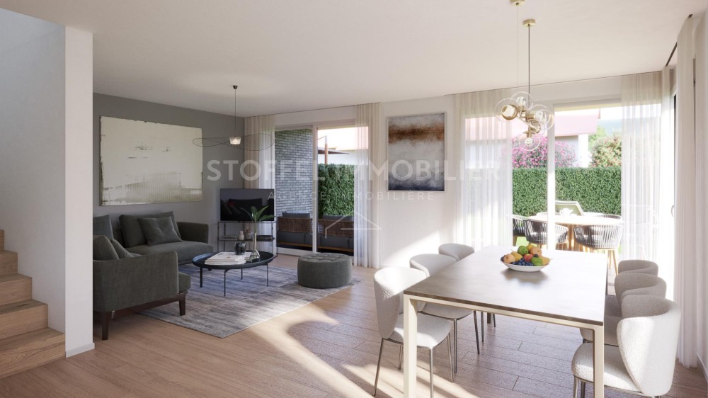 6-room semi-detached villa with 4 bedrooms – Villa C